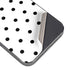 White and Black Polka Dots iPhone 13 Pro Skin