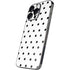 White and Black Polka Dots iPhone 14 Pro Skin