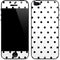 White and Black Polka Dots iPhone 5/5s/5SE Skin