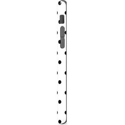 White and Black Polka Dots iPhone 7 Pro Case