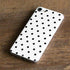 White and Black Polka Dots iPhone 7 Skin