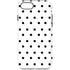 White and Black Polka Dots iPhone 8 Pro Case