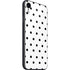 White and Black Polka Dots iPhone SE (2nd & 3rd Gen) Skin