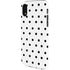 White and Black Polka Dots iPhone XR Pro Case