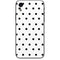 White and Black Polka Dots iPhone XR Skin