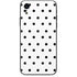 White and Black Polka Dots iPhone XR Skin