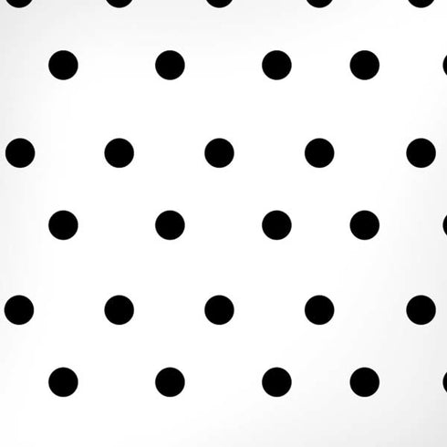 White and Black Polka Dots iPhone XS Max Skin