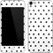White and Black Polka Dots Apple iPod Skin