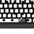 White and Black Polka Dots K95 RGB PLATINUM Mechanical Gaming Keyboard Skin