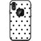 White and Black Polka Dots LifeProof Fre iPhone Skin