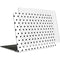 White and Black Polka Dots MacBook Air 13in (2020) Case plus Skin