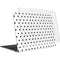 White and Black Polka Dots MacBook Air 13in M1 (2021) Case plus Skin
