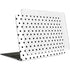 White and Black Polka Dots MacBook Air 15in (2023-2025) Case plus Skin