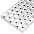 White and Black Polka Dots Magic Keyboard Skin