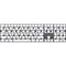 White and Black Polka Dots Magic Keyboard with Numeric Keypad Skin