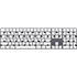 White and Black Polka Dots Magic Keyboard with Numeric Keypad Skin