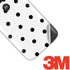 White and Black Polka Dots Moto E5 Play Skin