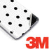White and Black Polka Dots Moto E5 Plus Skin