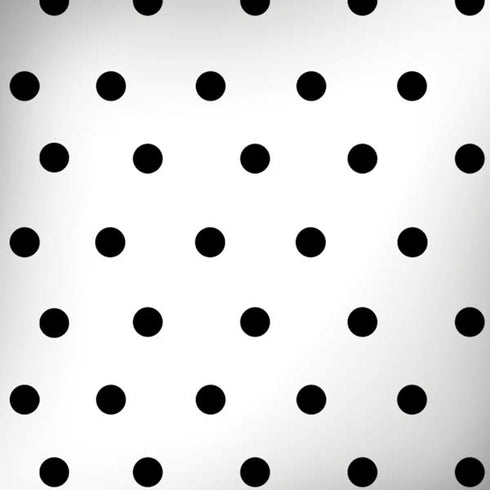 White and Black Polka Dots Moto G6 Skin