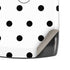 White and Black Polka Dots Motorola RAZR Skin