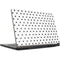 White and Black Polka Dots MSI GS65 Stealth Laptop Skin