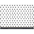 White and Black Polka Dots MSI GS65 Stealth Laptop Skin