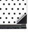 White and Black Polka Dots MSI GS65 Stealth Laptop Skin