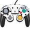 White and Black Polka Dots Nintendo GameCube Controller Skin