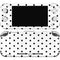 White and Black Polka Dots Nintendo Switch Lite Skin