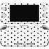 White and Black Polka Dots Nintendo Switch Lite Skin