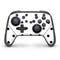 White and Black Polka Dots Nintendo Switch Pro Controller Skin