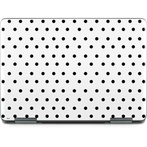 White and Black Polka Dots Notebook 9 Pro 13in (2017) Skin