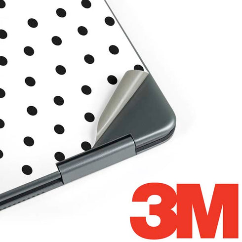 White and Black Polka Dots Notebook 9 Pro 13in (2017) Skin