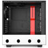 White and Black Polka Dots NZXT H510 Compact ATX Mid-Tower Case Skin