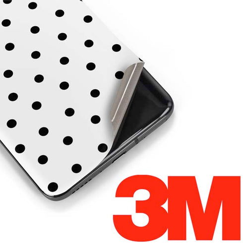 White and Black Polka Dots OnePlus 7 Pro Skin