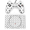White and Black Polka Dots PlayStation Classic Bundle Skin