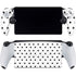 White and Black Polka Dots PlayStation Portal Remote Player Skin