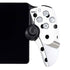 White and Black Polka Dots PlayStation Portal Remote Player Skin