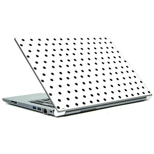 White and Black Polka Dots Portege Z30t/Z30t-A Skin