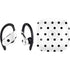 White and Black Polka Dots PowerBeats Pro Skin