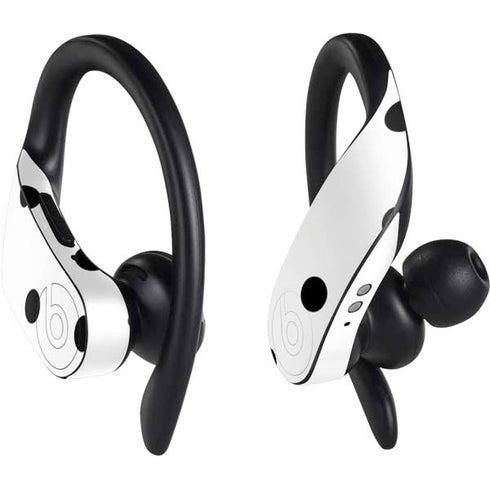 White and Black Polka Dots PowerBeats Pro Skin