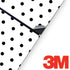White and Black Polka Dots PS4 Console Skin