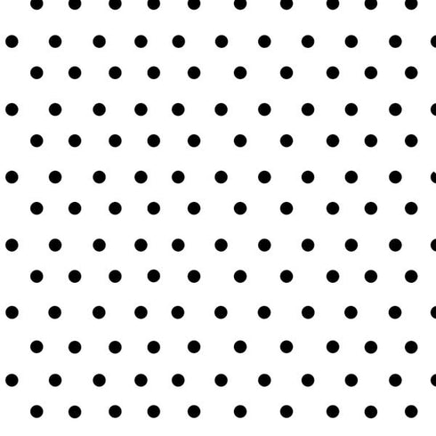 White and Black Polka Dots PS4 Console Skin