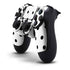 White and Black Polka Dots PS4 Controller Skin