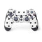 White and Black Polka Dots PS4 Controller Skin