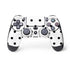 White and Black Polka Dots PS4 Controller Skin