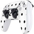 White and Black Polka Dots PS5 Controller Skin