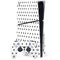 White and Black Polka Dots PS5 Slim Disk Bundle Skin