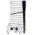 White and Black Polka Dots PS5 Slim Disk Bundle Skin