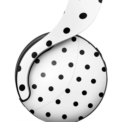 White and Black Polka Dots PULSE 3D Wireless Headset for PS5 Skin